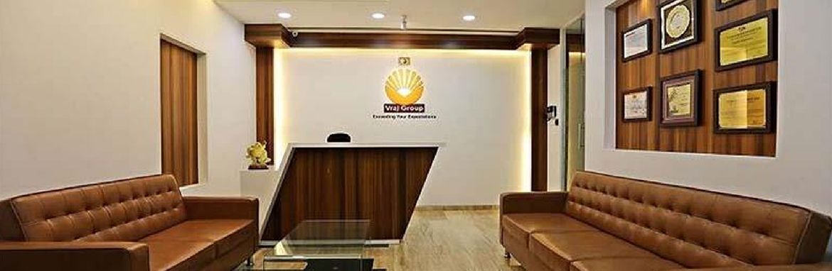 Vraj Group corporate office interior, Mumbai
